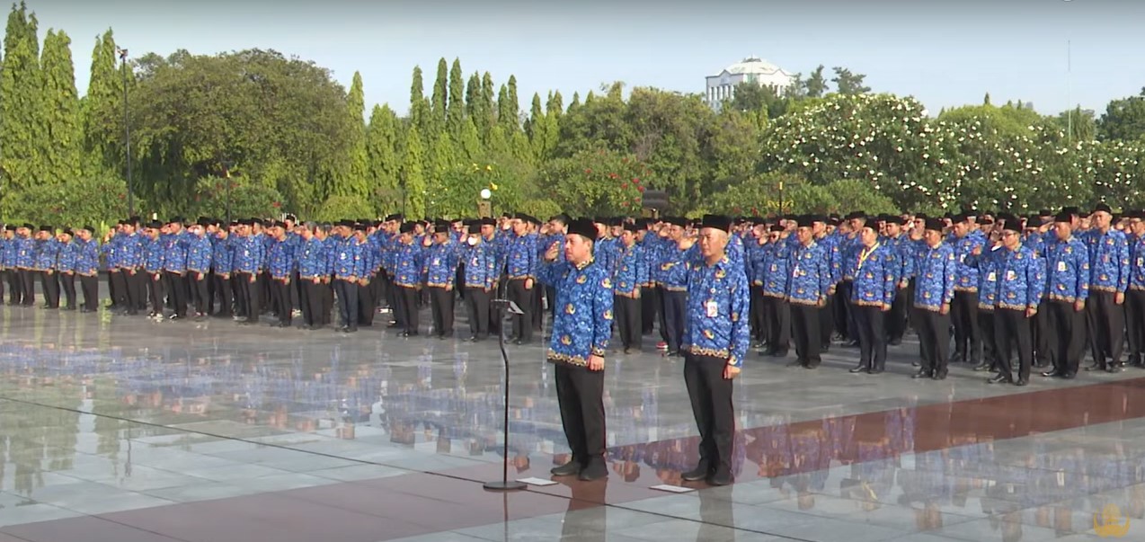 Peringati HUT Korpri ke-52, 2.000 ASN Ziarahi Taman Makam Pahlawan Kalibata