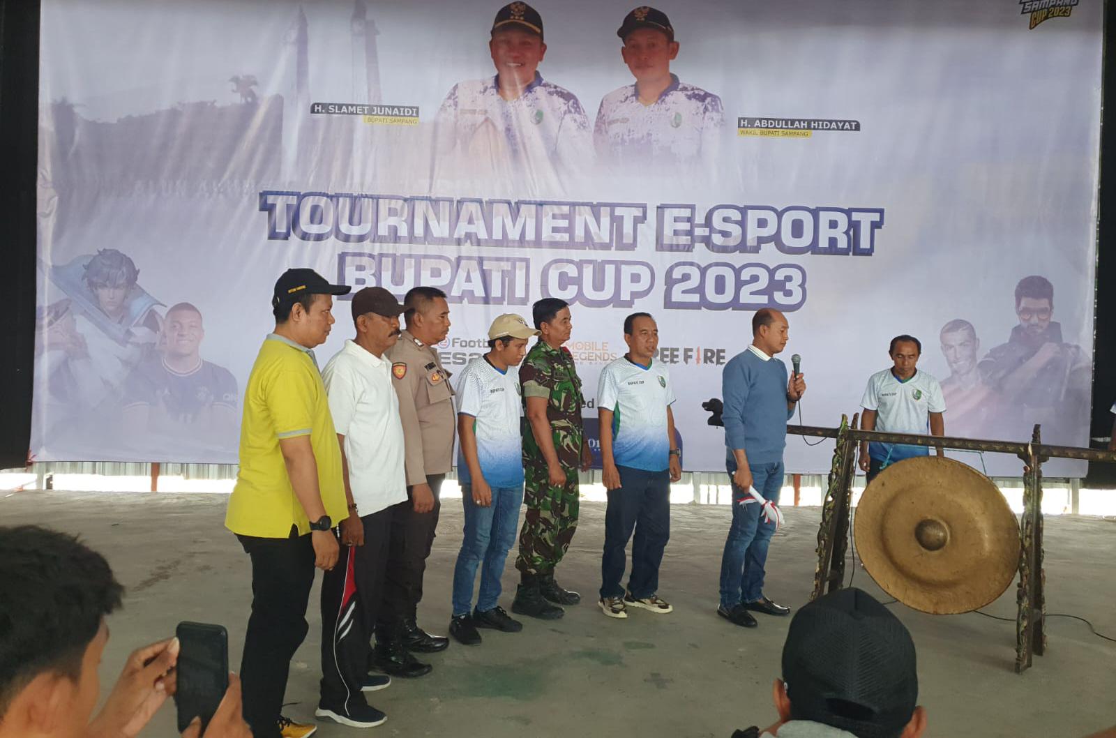 Jaring Bibit Atlet Berprestasi, Disporabudpar Sampang Gelar Turnamen E-Sport Bupati Cup 2023