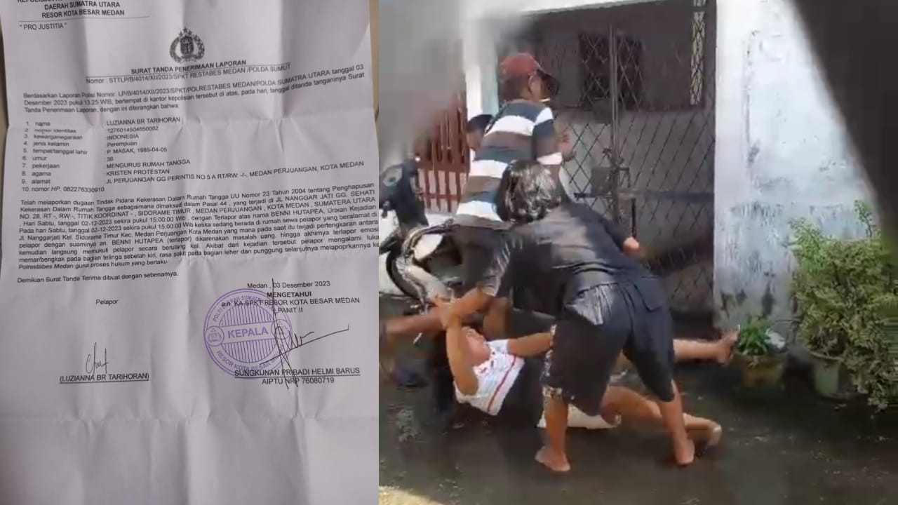 Seorang Istri Melaporkan Suaminya Ke Kantor Polisi,.!?
