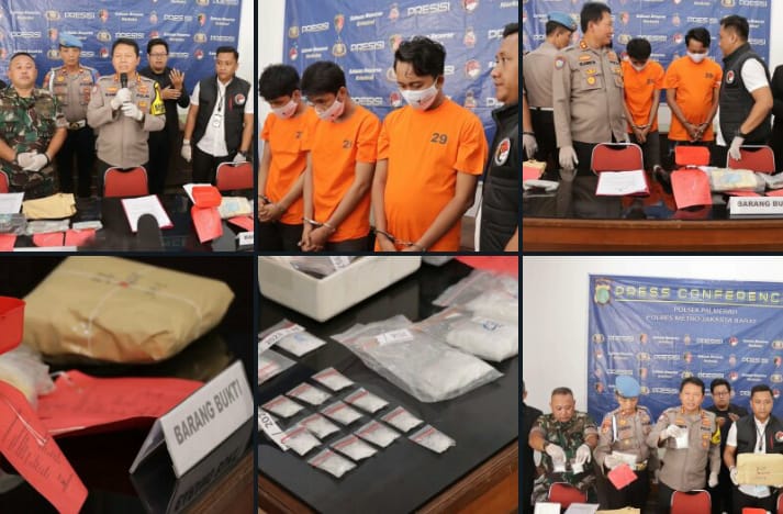 Polsek Palmerah Berhasil Mengamankan Pengedar Sabu Di Kampung Boncos