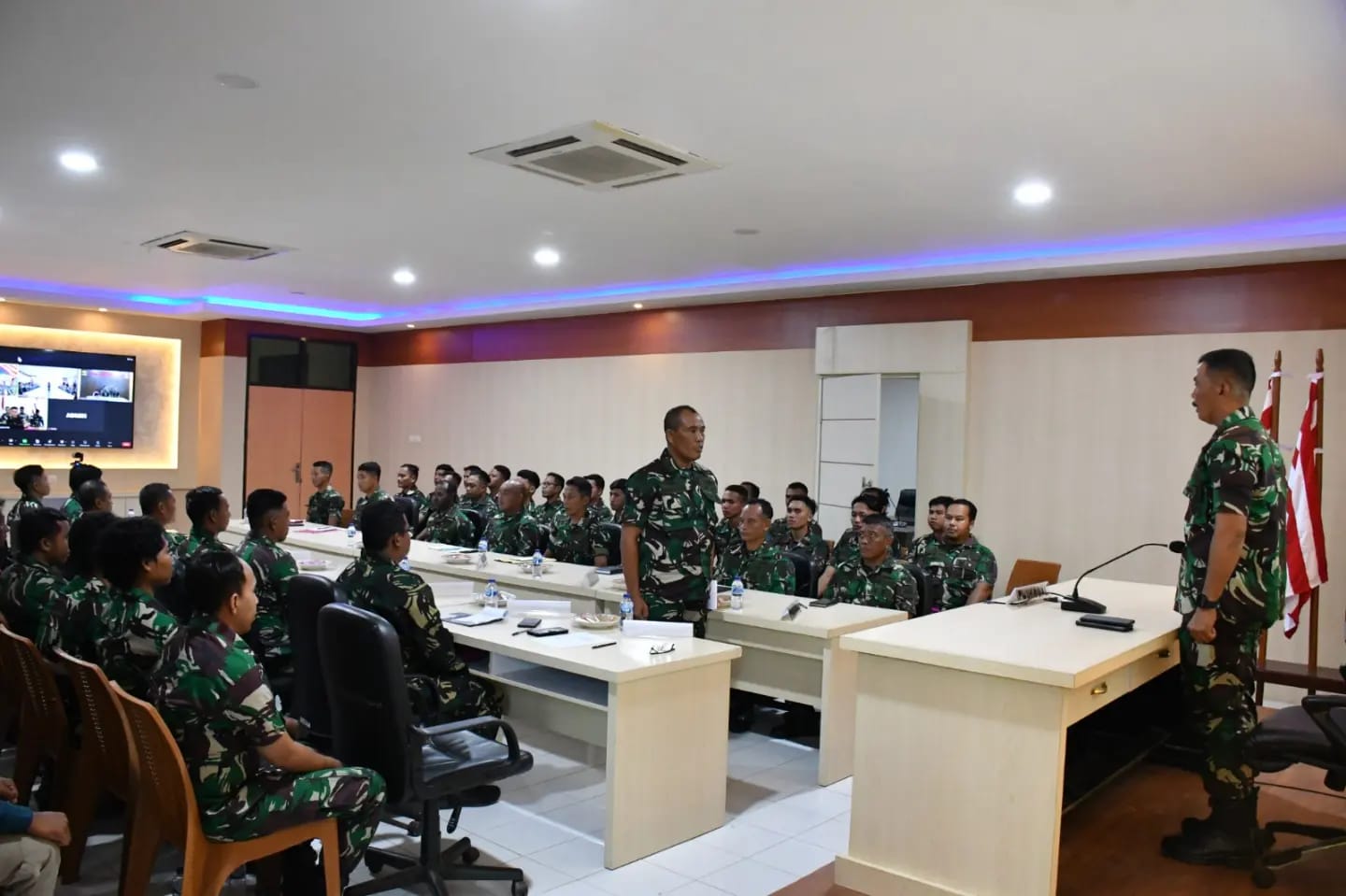 Komandan Pasmar 3 Berikan Pengarahan Kepada Insan Intelijen Pasmar 3