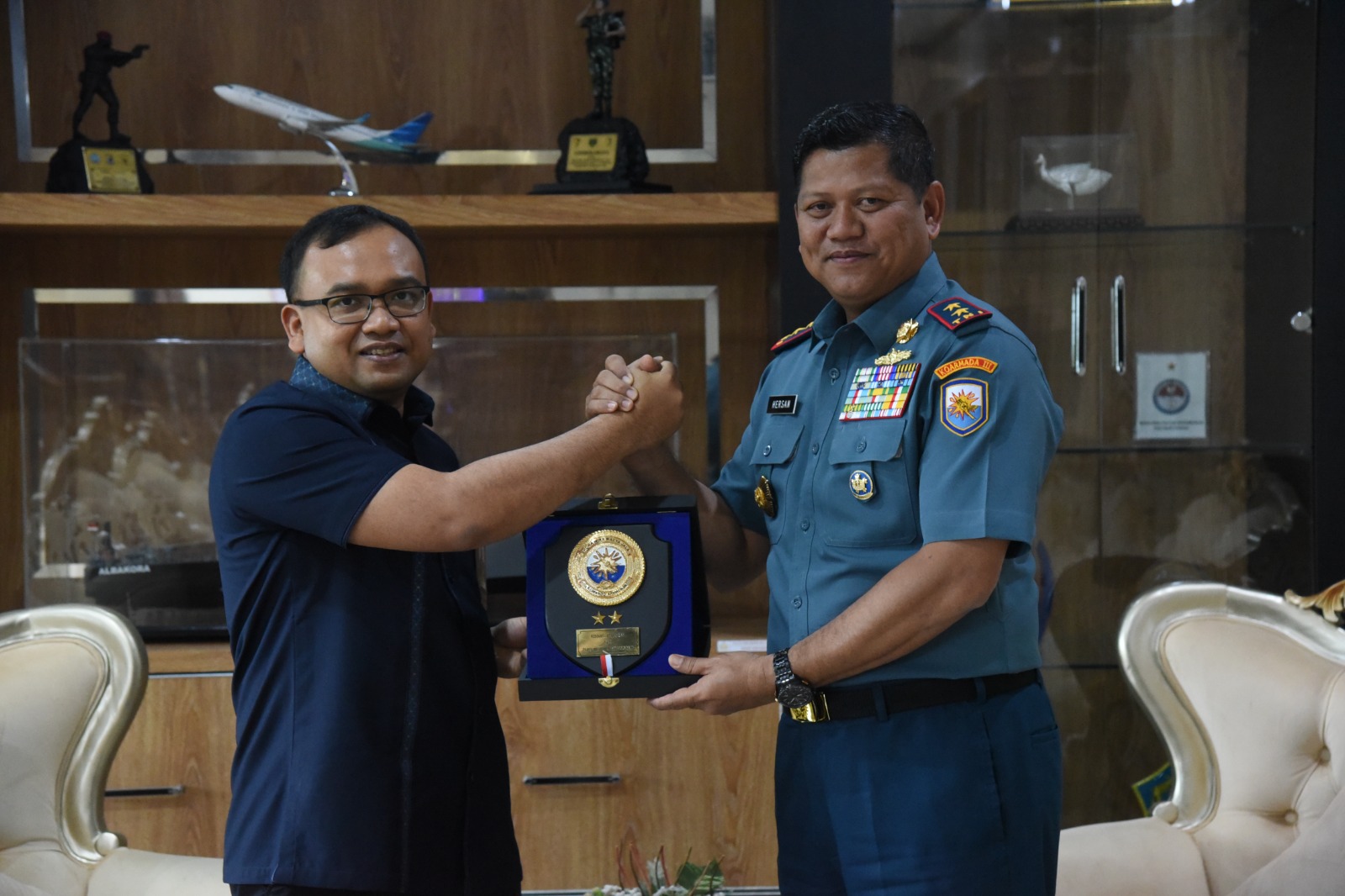 Kunjungan Kerja GM KPI RU VII Kasim Sorong Ke Mako Armada III