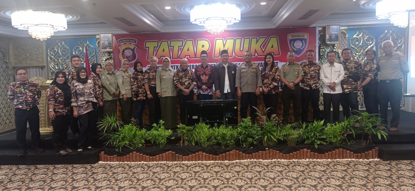 Wujudkan Pemilu Damai 2024, Satgas Preemtif OMB Kapuas, Ditbimmas Polda Kalbar Lakukan Tatap Muka dengan Ormas FKPPI dan Senkom Mitra Polri Kota Pontianak
