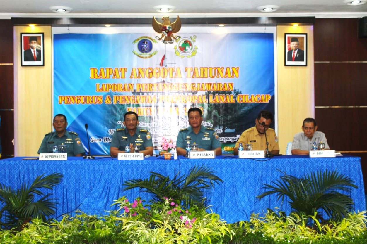Primkopal Lanal Cilacap Gelar RAT Tahun Buku 2023