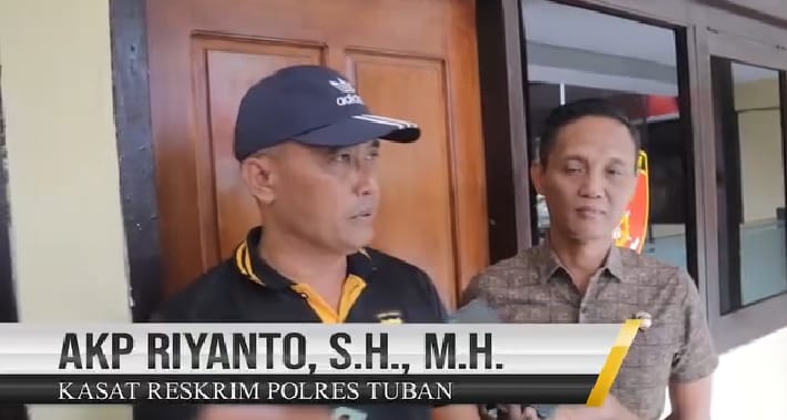 Kasat Reskrim Polres Tuban Press Reales Terkait Berita Bisnis BBM Ilegal yang di Lakukan Oknum Polri itu Hoaxs