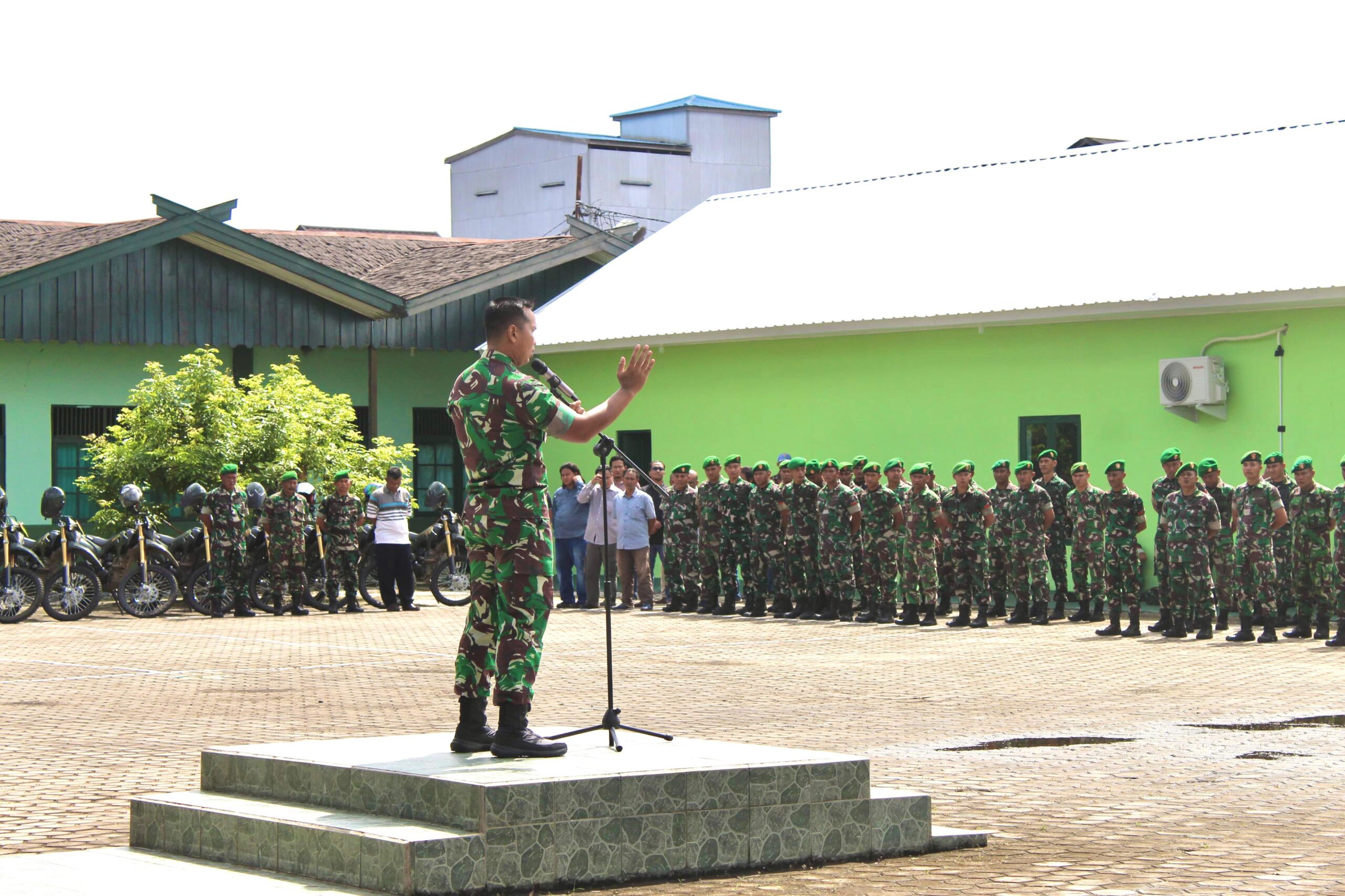 Demi Kelacaran Pengamanan Pemilu, Dandim 1012/Buntok Berikan Pengarahan Kepada Jajaran