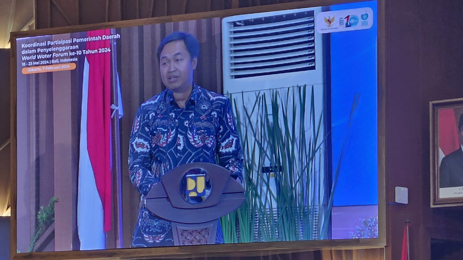 Foto: Plh SUPD I, Ditjen Bina Pembangunan Daerah, Gunawan Eko Movianto