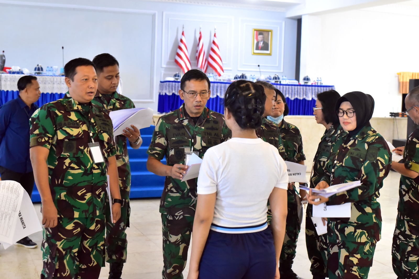 Sidang Pantukhir Tingkat Daerah Calon Bintara dan Tamtama TNI-AL Gel 1 TA 2024 Panda Lantamal VI