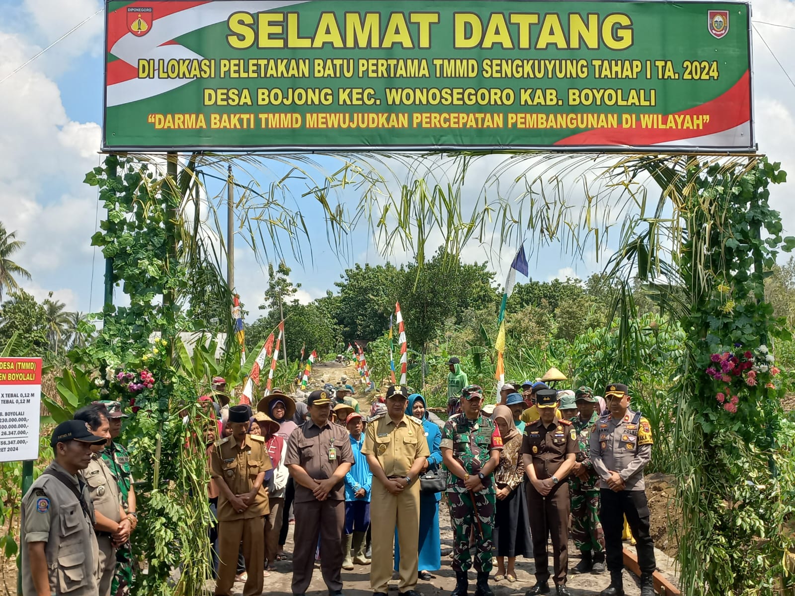 TMMD SENGKUYUNG WUJUDKAN PERCEPATAN PEMBANGUNAN DAERAH