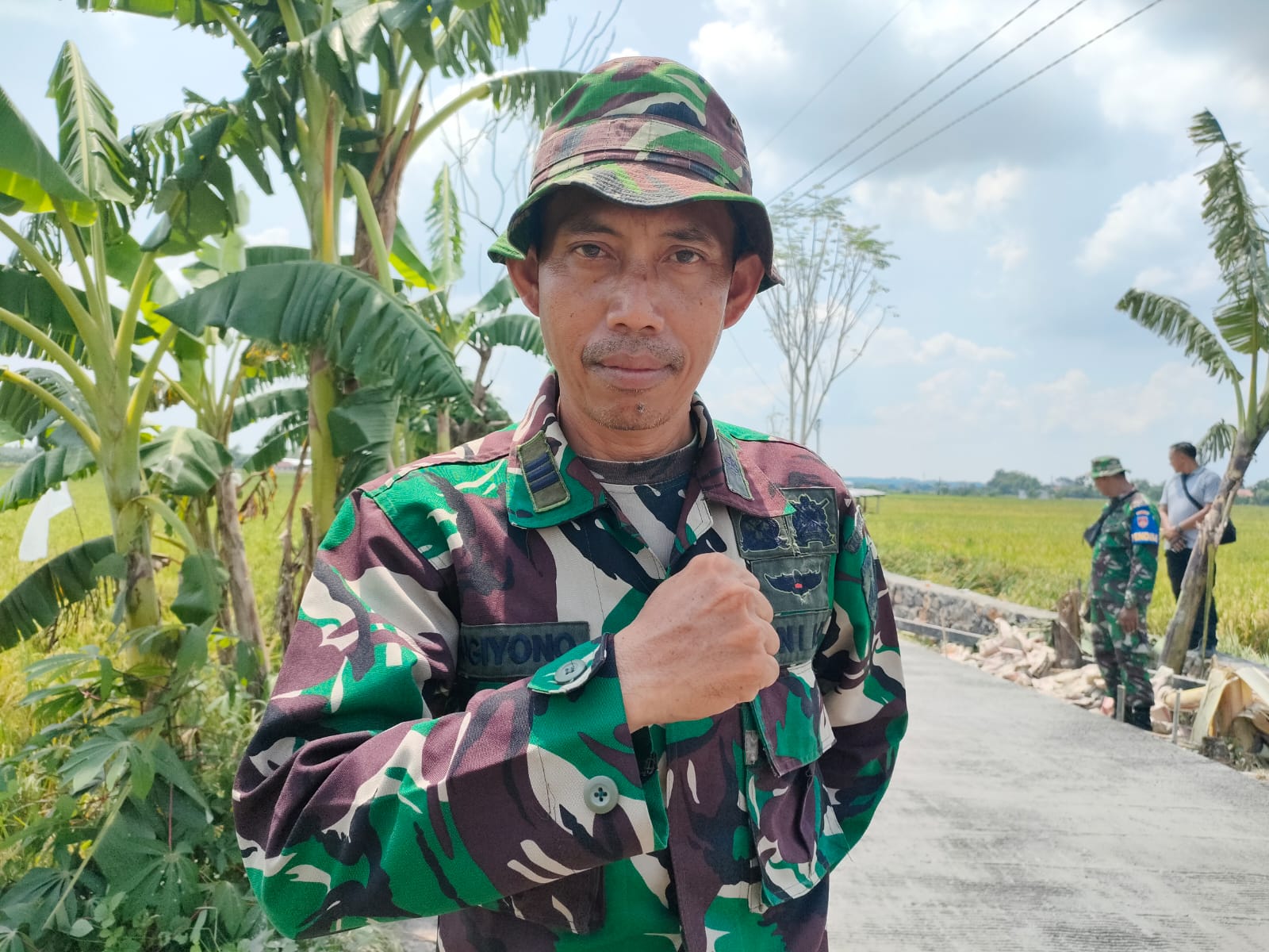 Ini Dia Sosok Tersibuk Saat TMMD Reguler Ke -119 Kodim Sragen