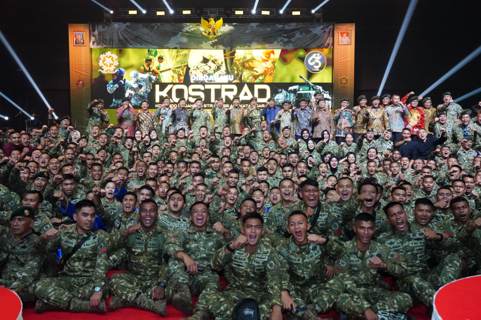 Panglima TNI Hadiri Peringatan Hari Ulang Tahun Kostrad Ke-63 Tahun 2024
