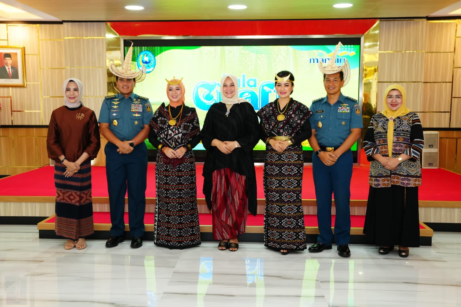 Ketua Umum Dharma Pertiwi Hadiri Pembukaan Jala Craft 2024