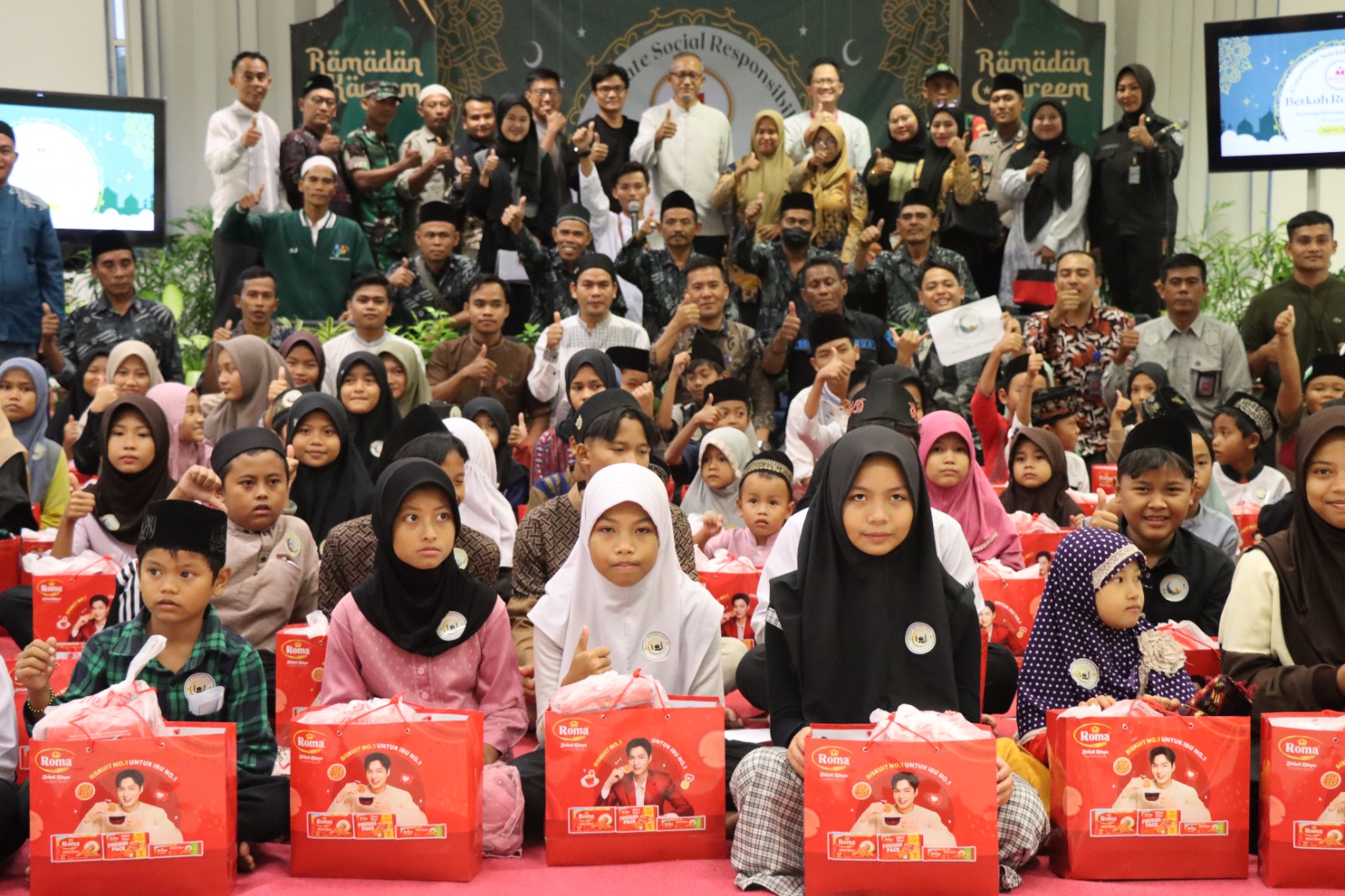 Berkah Ramadhan 1445 H di MDC Torabika PT. Mayora Grup Gelar Bukber dan Santunan Yatim Piatu
