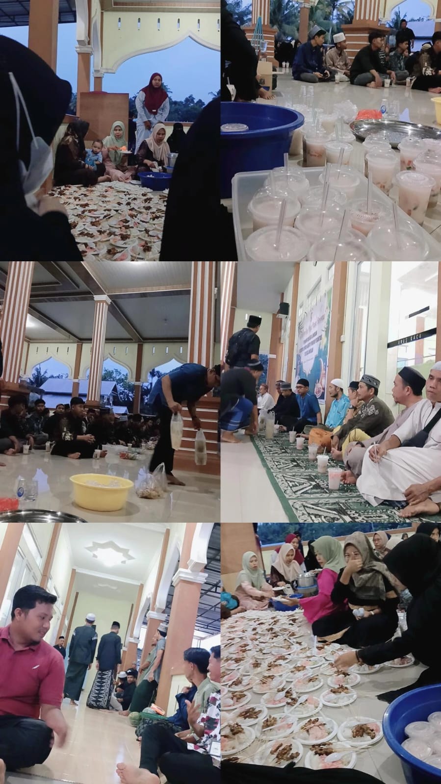 Pemdes Langkan Silaturahmi dan Buka Puasa Bersama Santri