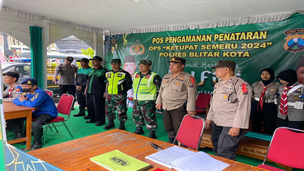 Jelang Lebaran, Kodim 0808/Blitar Tingkatkan Pengamanan Di Wilayah