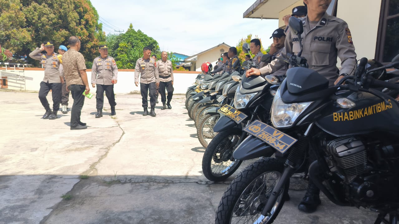 Tim Verifikasi Pelaksanaan Audit Kinerja Tahap I Kunjungi Polsek Ngabang