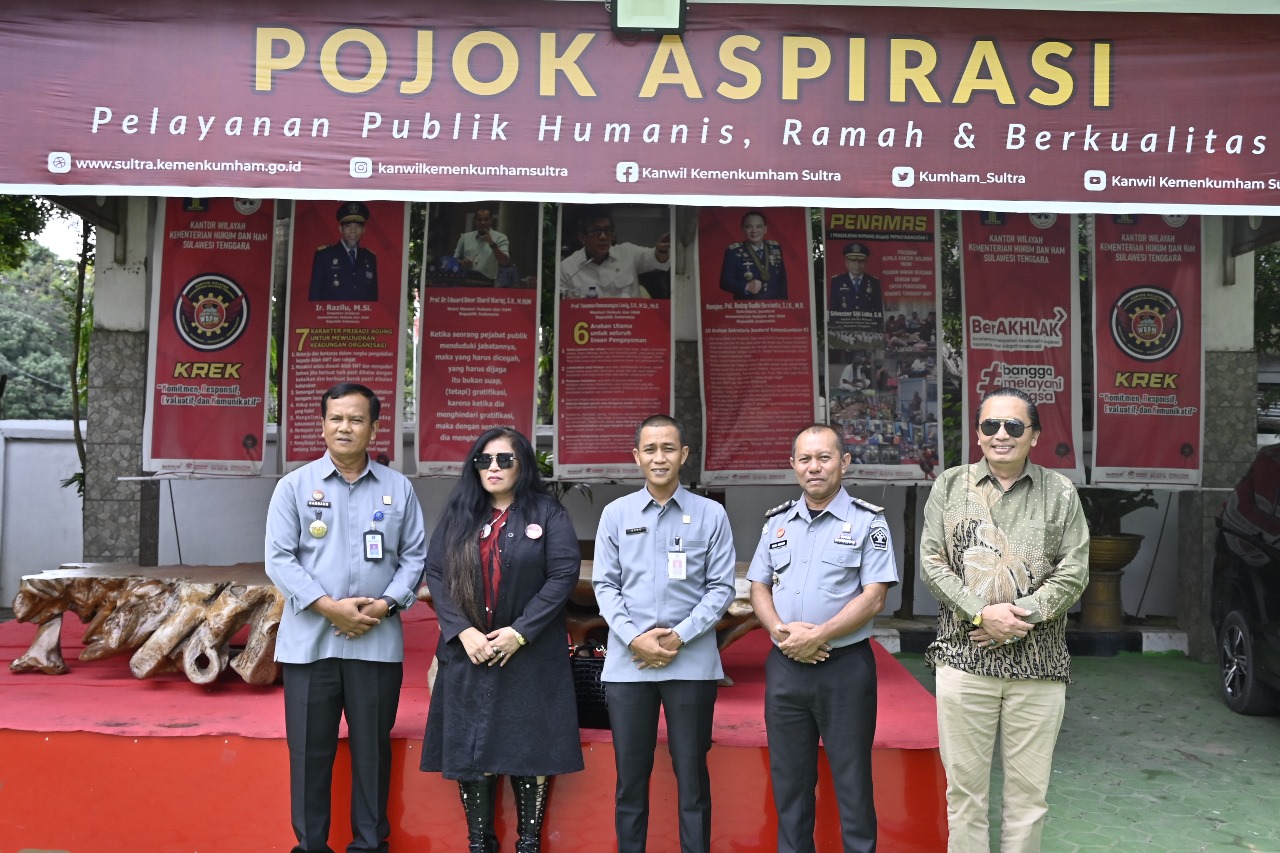 Kasihhati: FPII dan DPI Bangun Kolaborasi Pers Bersama Kanwil Kemenkumham Sultra