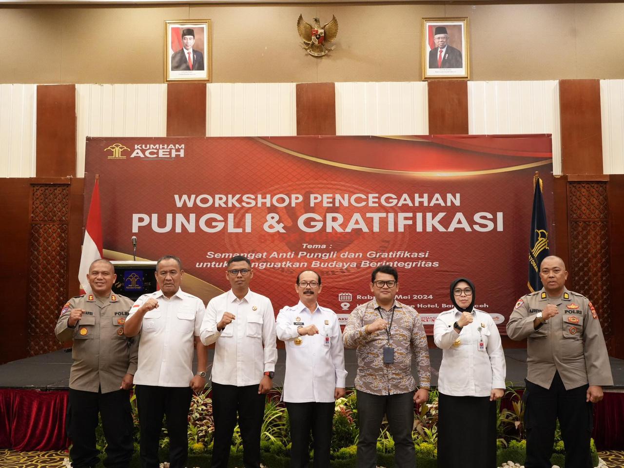 Kemenkumham Aceh Gelar Acara Workshop Strategi Pencegahan Pungli dan Gratifikasi