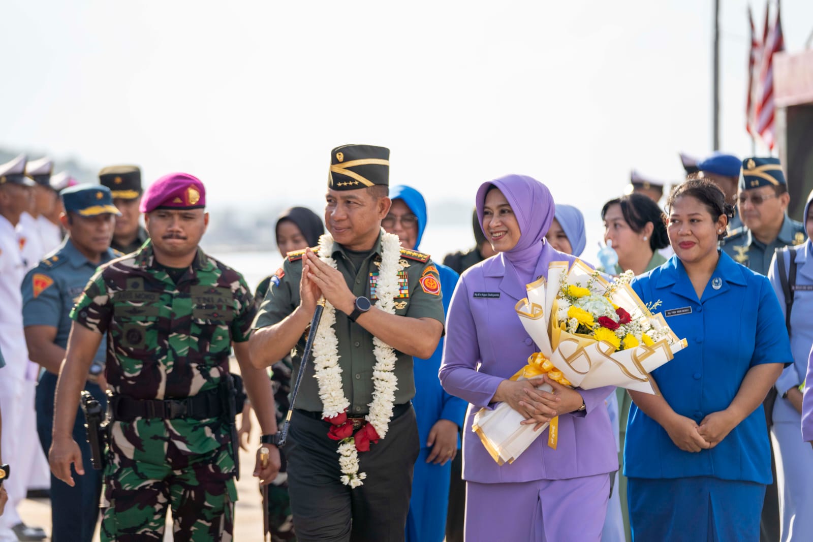 Panglima TNI Lakukan Tatap Muka Dengan Ratusan Prajurit di Batam