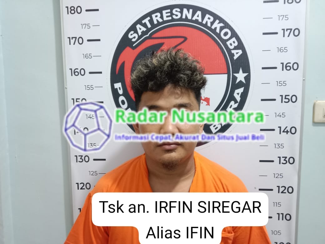 Sat Narkoba Polres Batu Bara Tangkap Bandar Narkoba di Gang Dewa