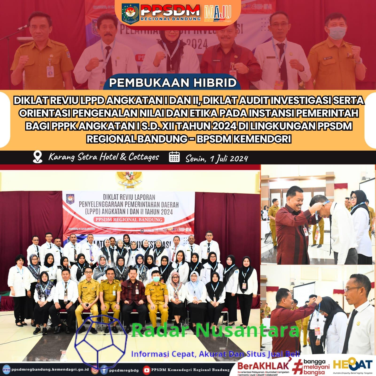 Menakjubkan! PPSDM Kemendagri Regional Bandung Gelar 15 Angkatan Pelatihan Sekaligus