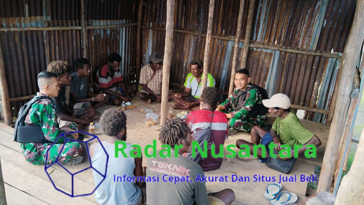 Satgas Yonif 125/SMB Hadirkan Kegembiraan Warga Kimaam Papua