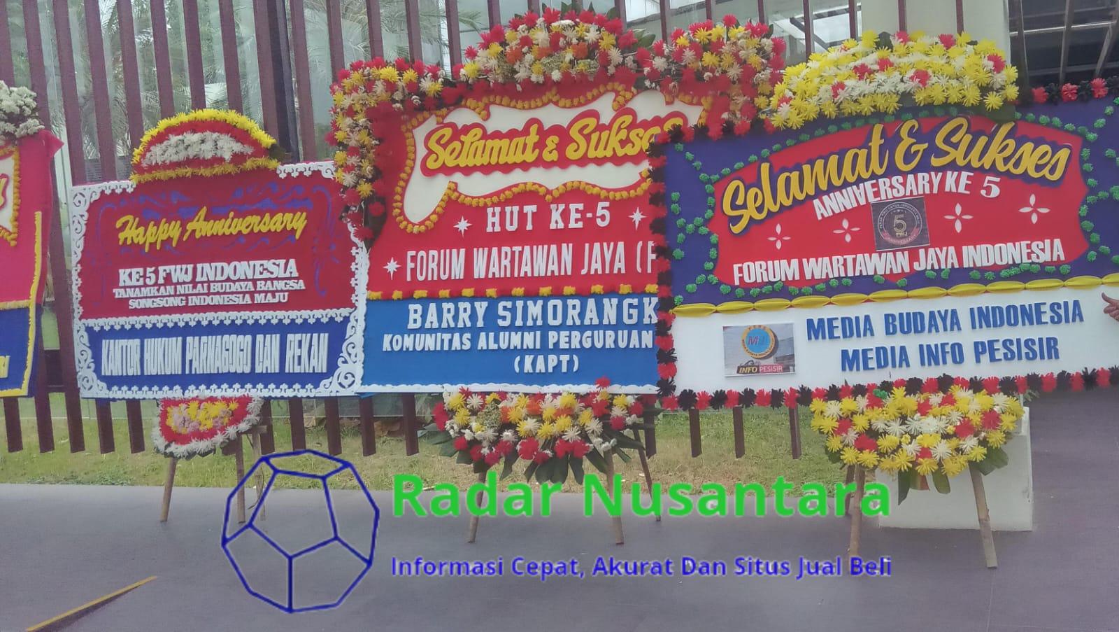 Anniversary Milad Ke-5 Forum Wartawan Jaya Indonesia (FWJI) Di Ramai Kan Dengan Tarian Dari SMAN 53 Jakarta Di Ancol