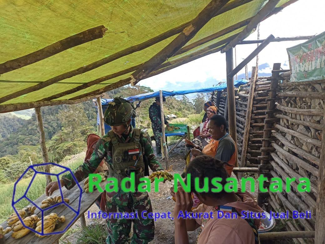 Kurangi Permasalahan Kemiskinan, Satgas Yonif 323 Buaya Putih Gelar Rosita