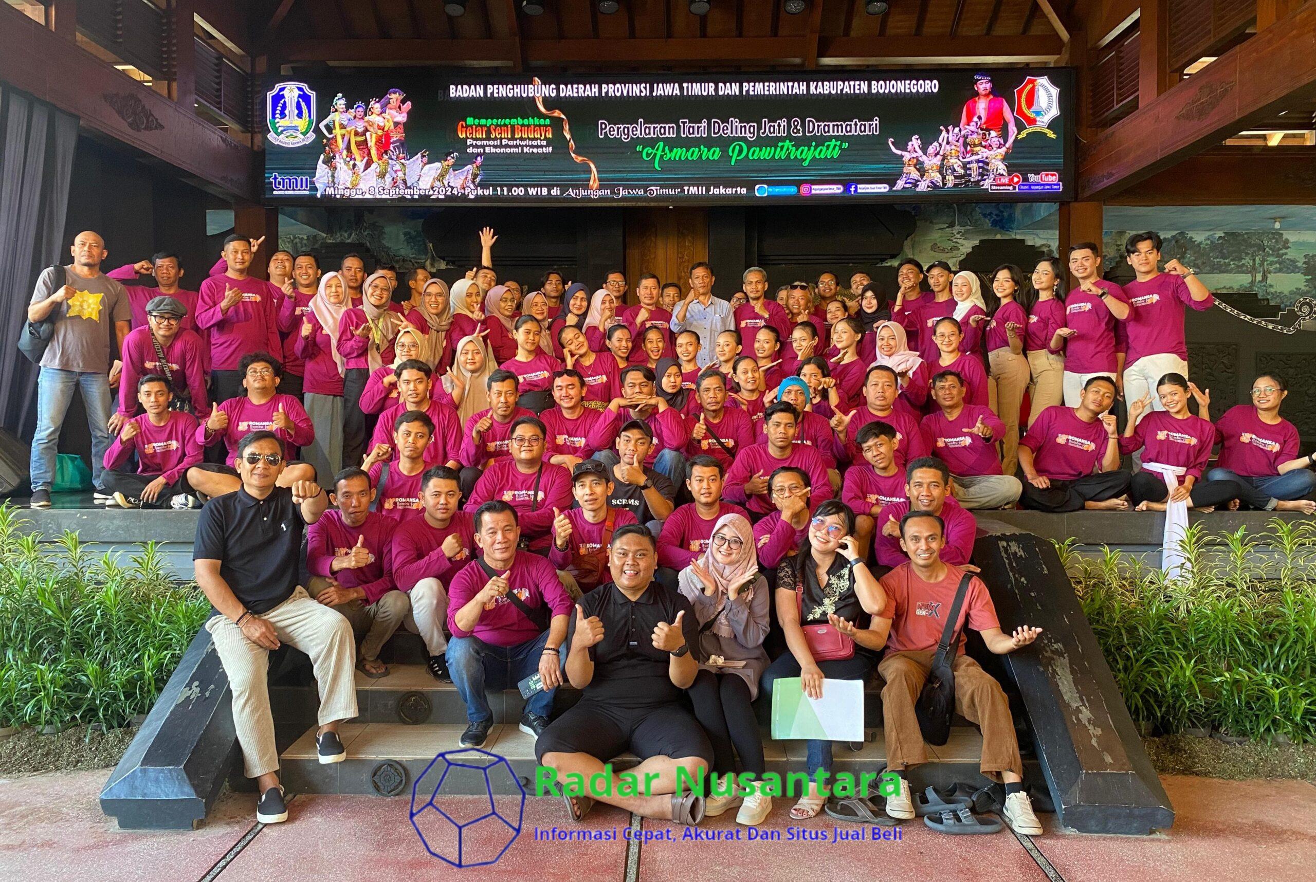 Pemkab Bojonegoro Siapkan Pegelaran Seni Budaya di TMII, Ajang Promosi Pariwisata dan Ekraf