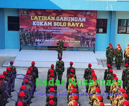 Latihan Gabungan Kokam Solo Raya Digelar di Wonogiri