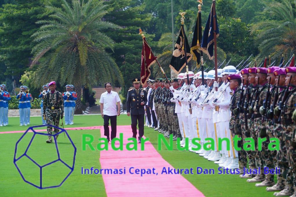 Panglima TNI Terima Kunjungan Menteri Kehutanan di Mabes TNI
