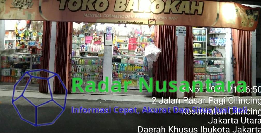 Disinyalir Oknum APH Back Up Toko Kosmetik Penjual Obat-Obatan Tipe G di Cilincing