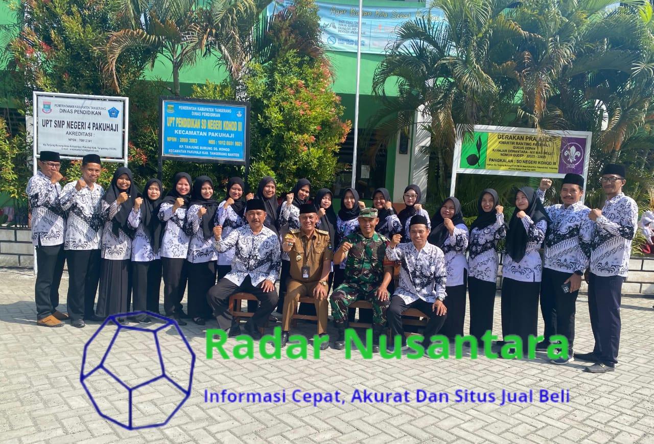 Peringati Hari Guru Nasional, SDN KOHOD Tiga Gelar Upacara Bendera