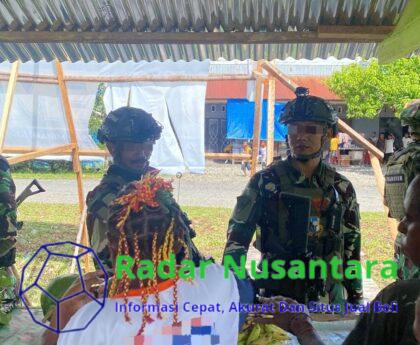 Muara Residents Welcomed Habema Marines' Rosita