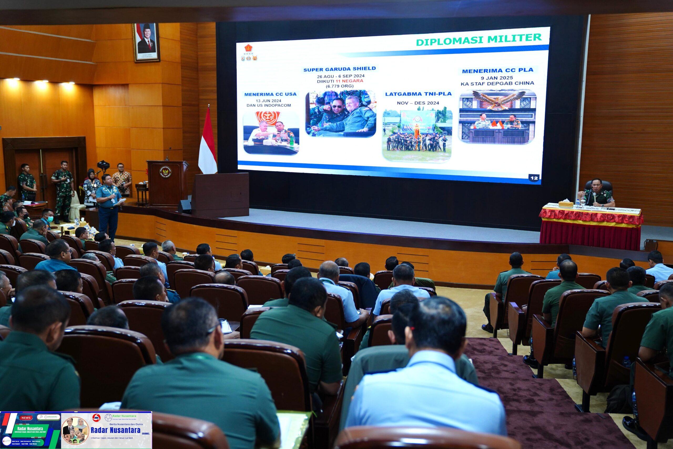 Panglima TNI Berikan Pembekalan Kepada Peserta Senior Management Course Unhan RI