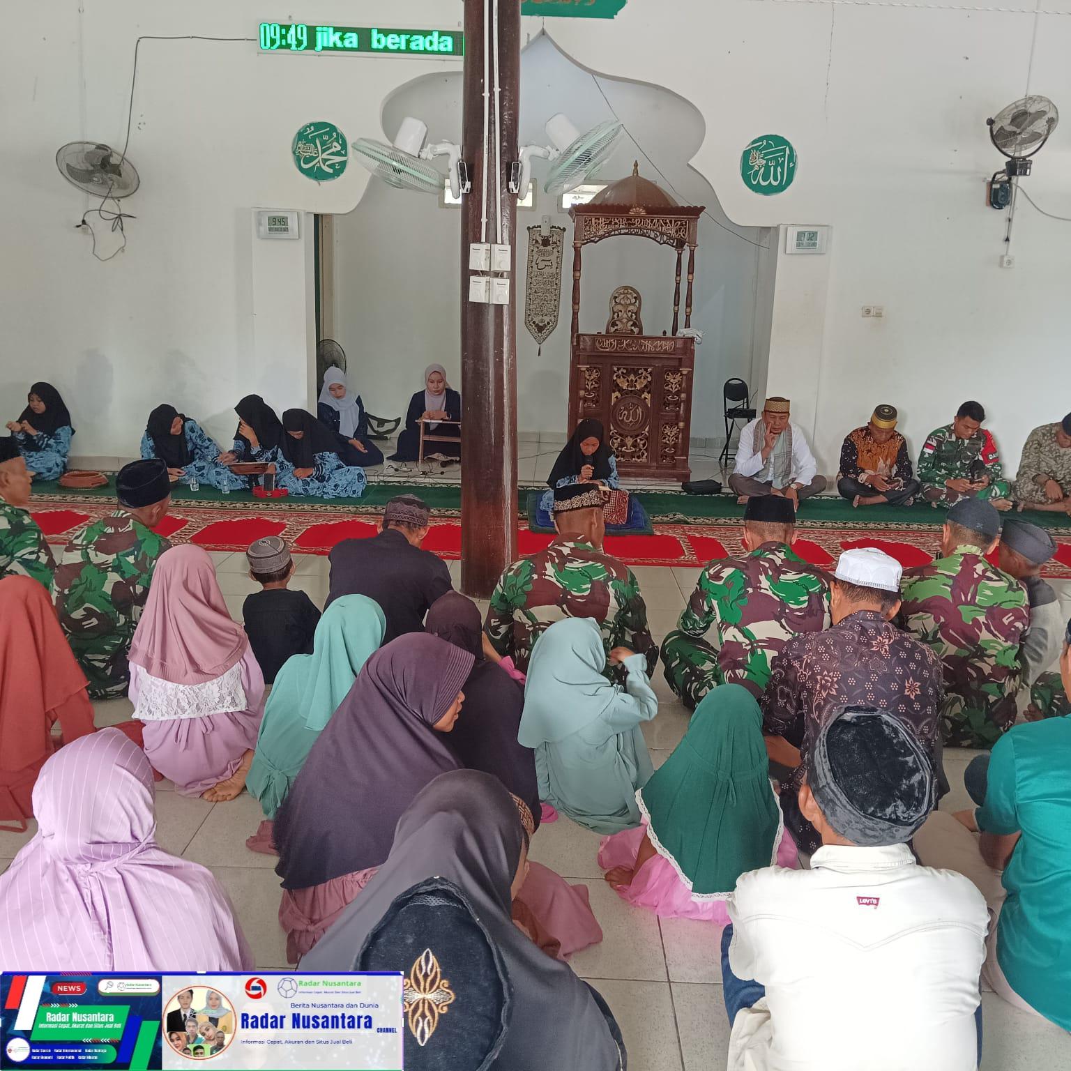 Satgas Pamtas Yonarmed 11 Kostrad Gelar Doa Bersama Peringati Isra Mi’raj 1446H di Perbatasan
