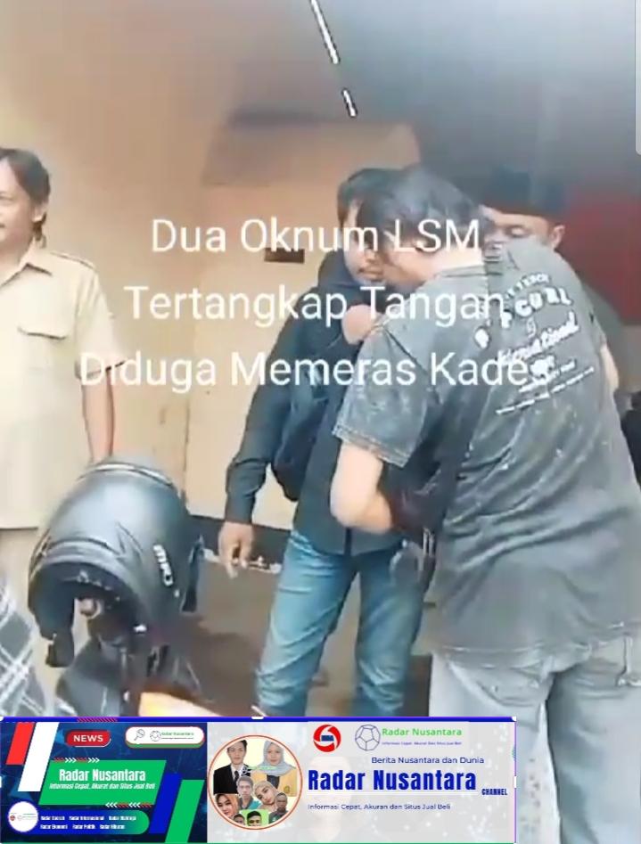 Dua Oknum LSM Tertangkap Tangan Diduga Memeras Kades