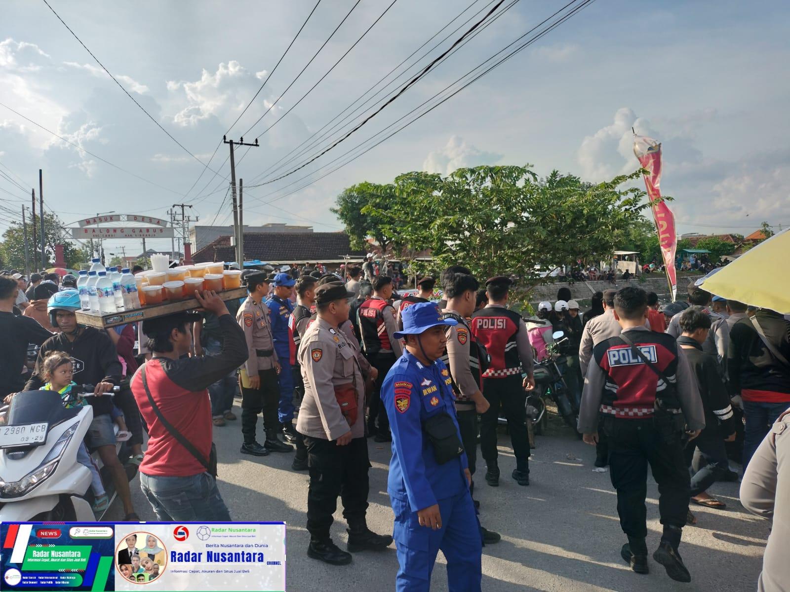 Polisi Lakukan Pengamanan Nyadran Balongdowo