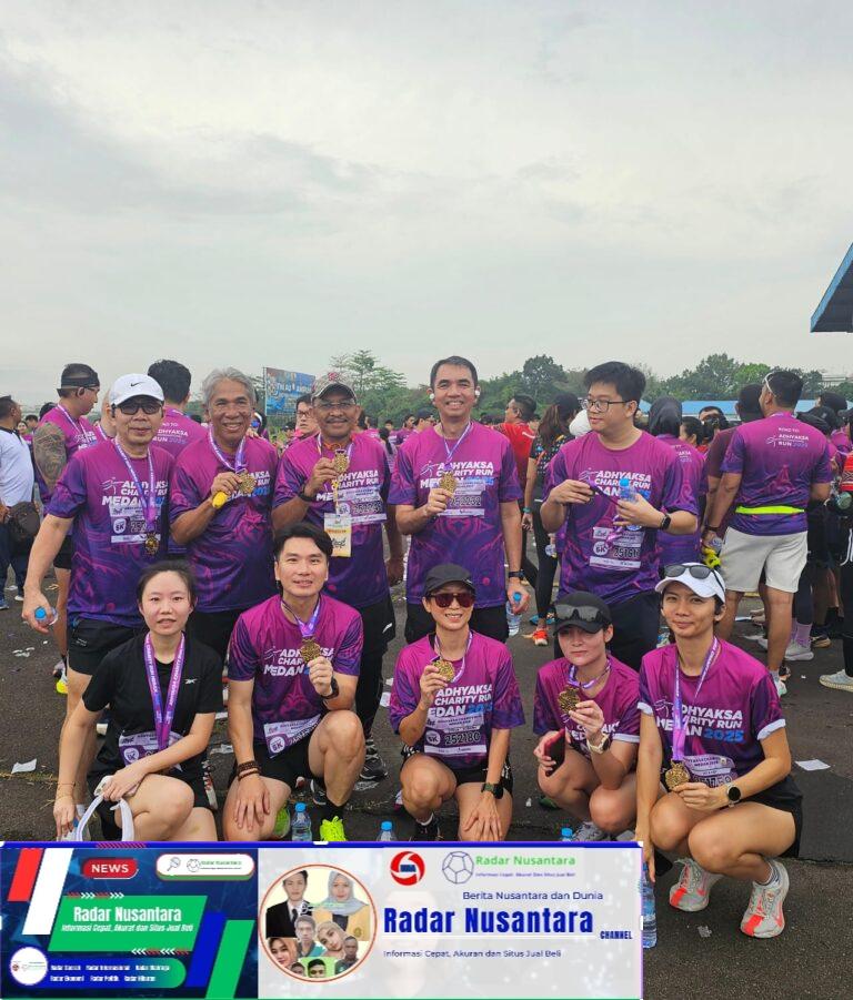 Ribuan Masyarakat dan Penyandang Disabilitas Ramaikan Adhyaksa Charity Run Medan 2025