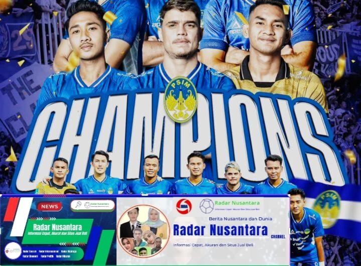 PSIM Yogyakarta Juara Liga 2 2024/25, Sukses Promosi ke Liga 1!