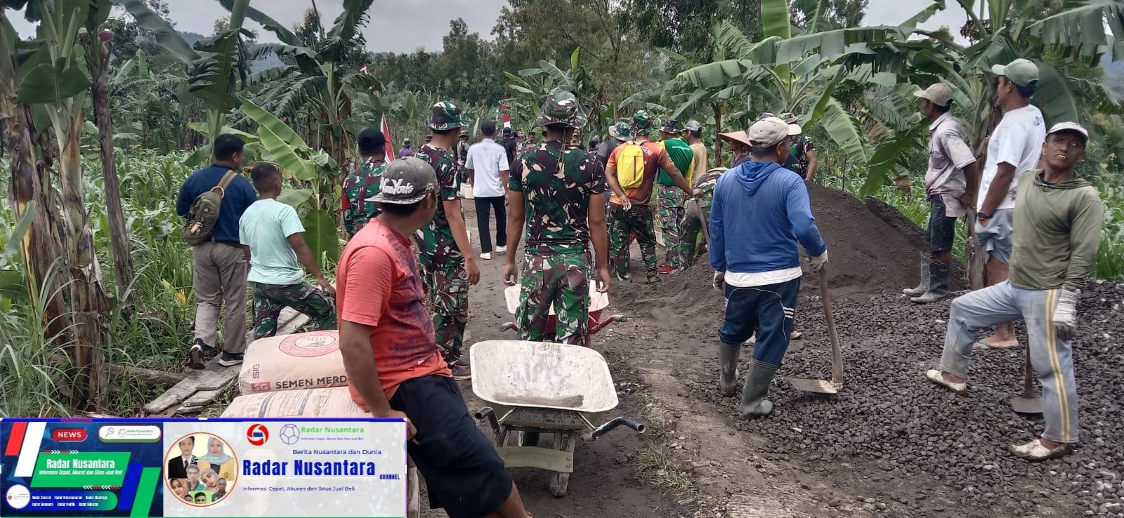 Sasaran Fisik TMMD di Kalinanas terus di kebut