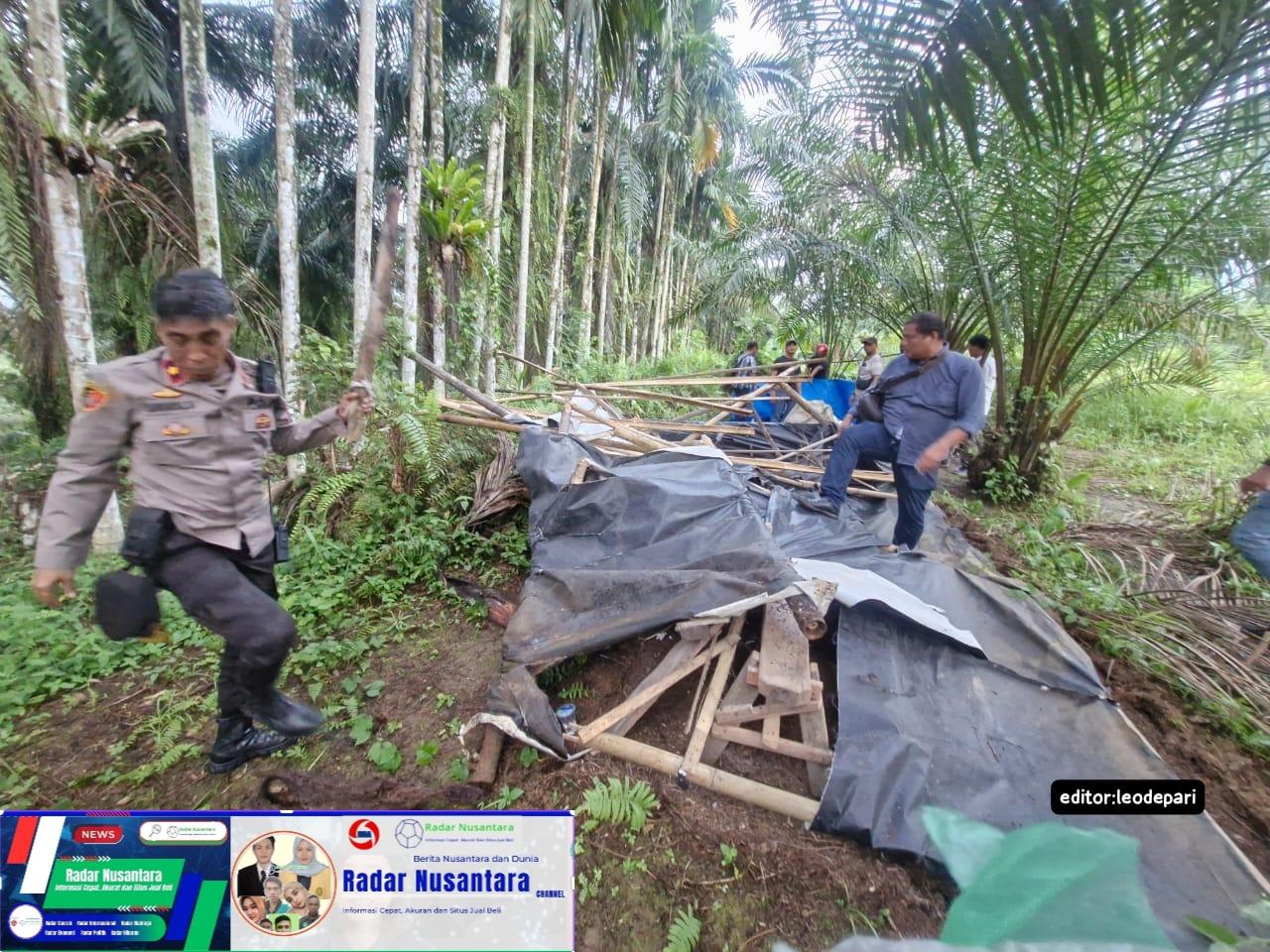 Polsek Pancur Batu Gerebek Barak Narkoba, Dua Pelaku Diamankan