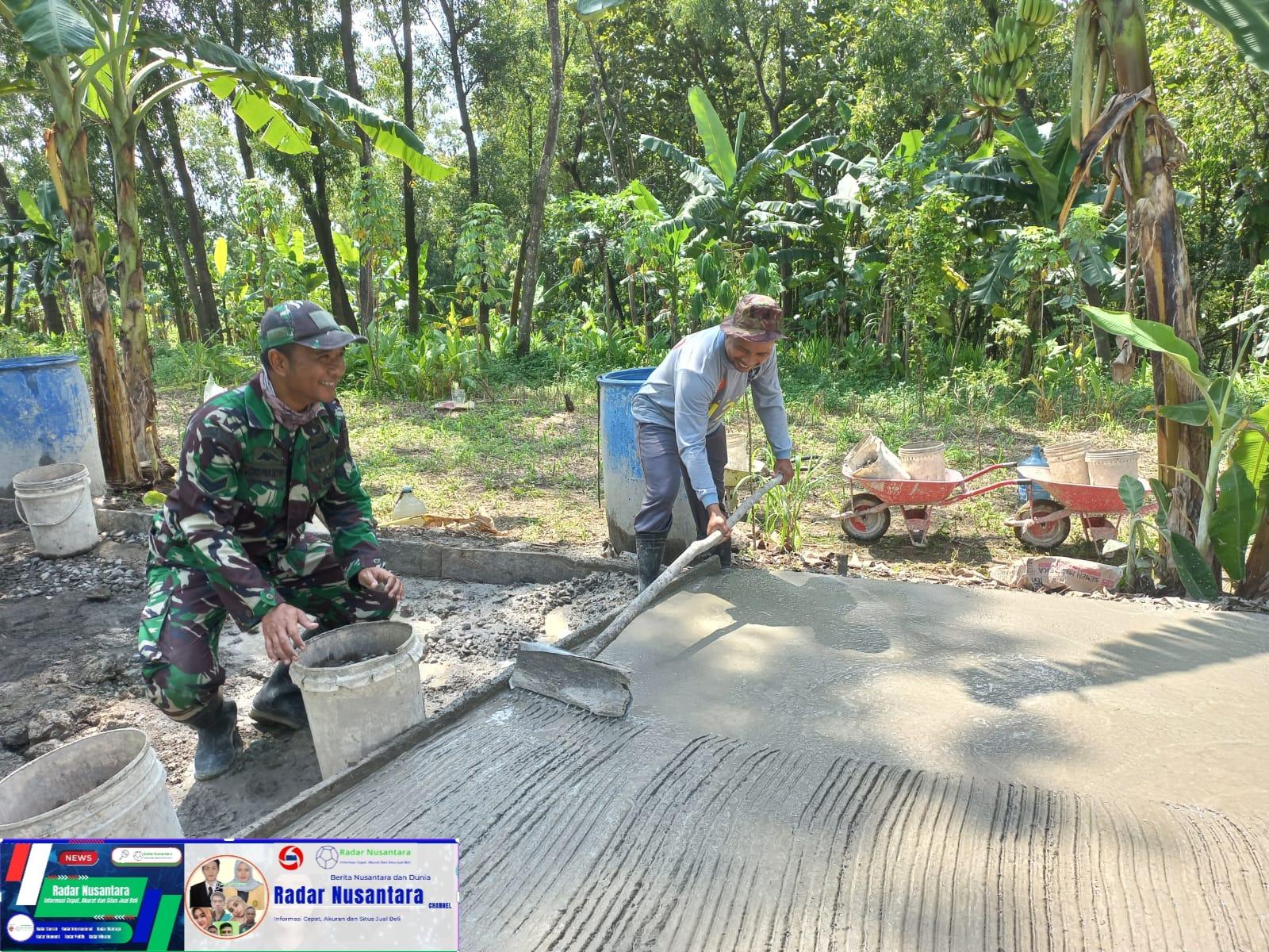 Sebelum Kering Betonisasi Harus Dibatik