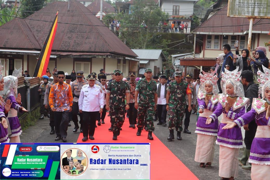 Kasdam I/BB Tinjau TMMD ke-123 di Kabupaten Agam