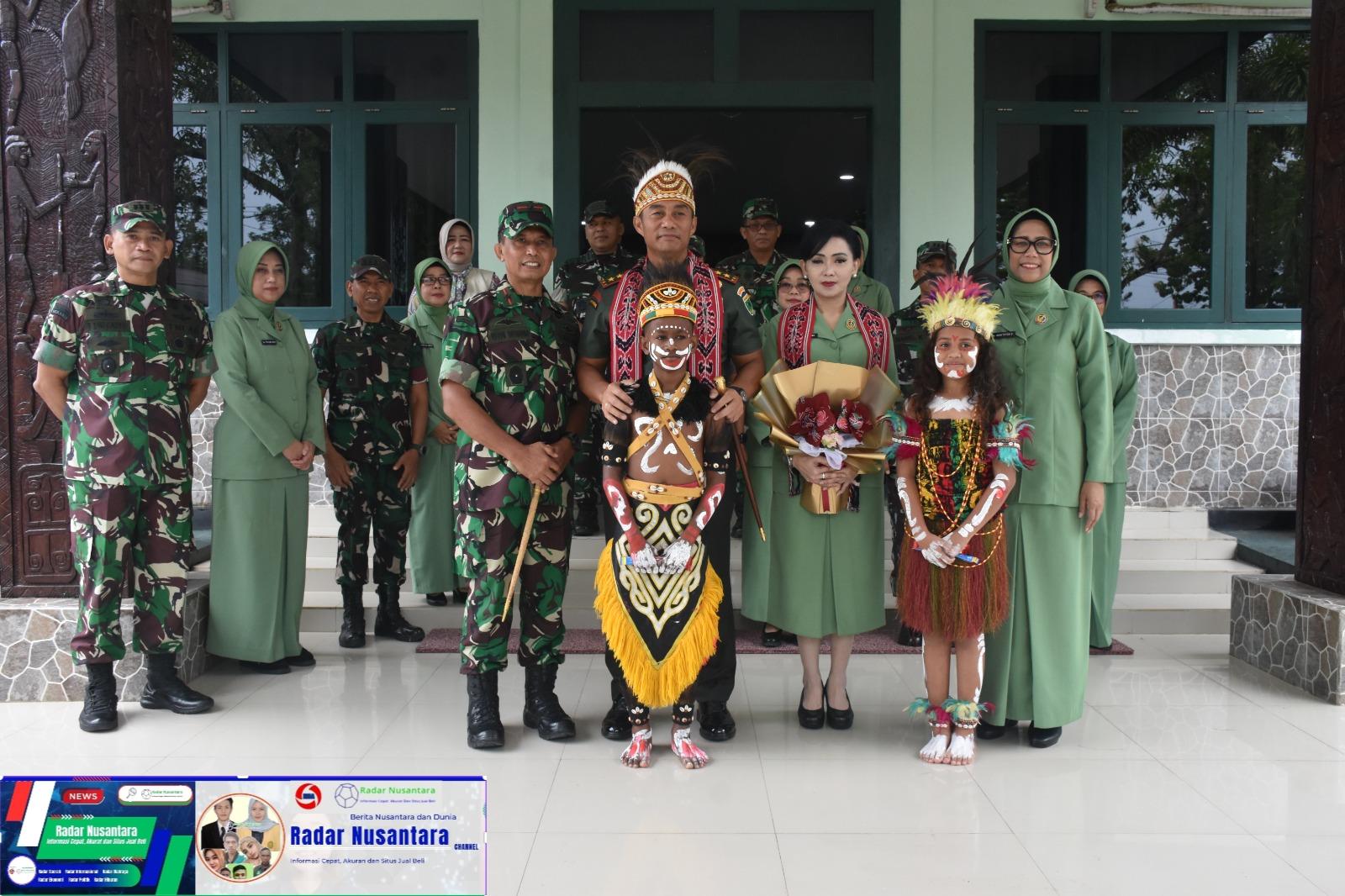 Pangdam XVIII/Kasuari Laksanakan Kunjungan Kerja ke Korem 181/Praja Vira Tama