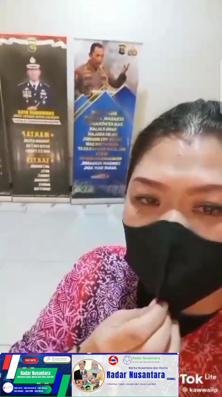 Viral di Media Sosial Seorang Wanita Mengadu ke Polres Jakarta Timur